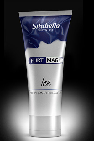 Силиконовая гель-смазка FLIRT MAGIC Ice с лёгким пролонгирующим эффектом - 75 мл. - Sitabella - купить с доставкой в Мытищах