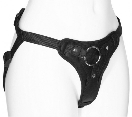 Женские трусики для фиксации насадки кольцом с внутренней насадкой - LOVETOY (А-Полимер) - купить с доставкой в Мытищах