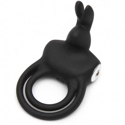 Черное эрекционное виброкольцо Happy Rabbit Cock Ring - Happy Rabbit - в Мытищах купить с доставкой