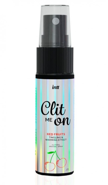Клиторальный возбуждающий спрей Clit Me On Red Fruits - 12 мл. - INTT - купить с доставкой в Мытищах