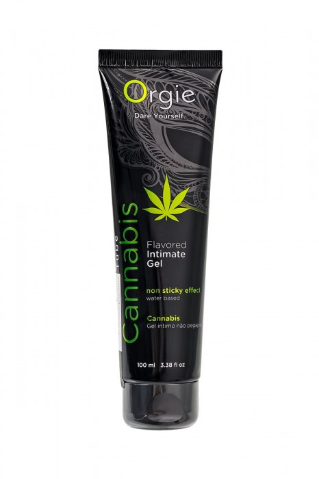 Интимный гель на водной основе ORGIE Lube Tube Cannabis - 100 мл. - ORGIE - купить с доставкой в Мытищах