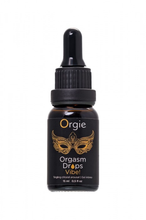 Возбуждающий гель для клитора ORGIE Orgasm Drops Vibe - 15 мл. - ORGIE - купить с доставкой в Мытищах