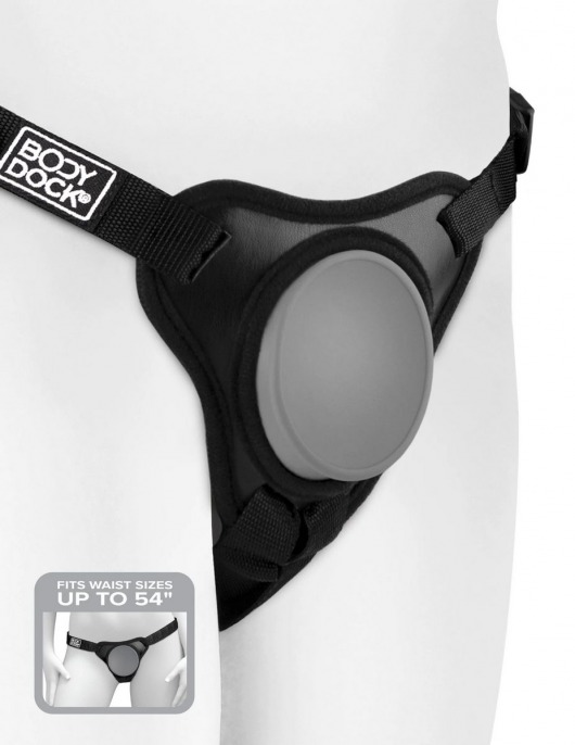 Трусы с платформой для насадки Body Dock Elite Mini - Pipedream - купить с доставкой в Мытищах