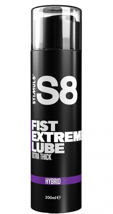 Гибридный лубрикант для фистинга S8 Hybrid Fist Extreme Lube - 200 мл. - Stimul8 - купить с доставкой в Мытищах