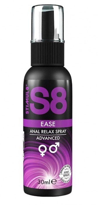 Расслабляющий анальный спрей S8 Ease Anal Relax Spray - 30 мл. - Stimul8 - купить с доставкой в Мытищах