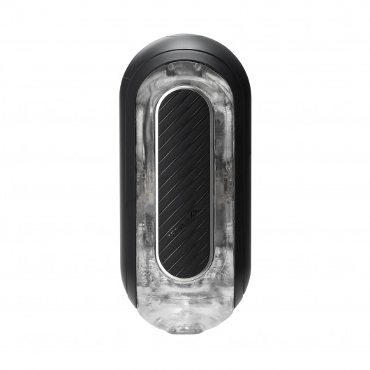 Черный мастурбатор Tenga Flip Zero Gravity с вибрацией - Tenga - в Мытищах купить с доставкой