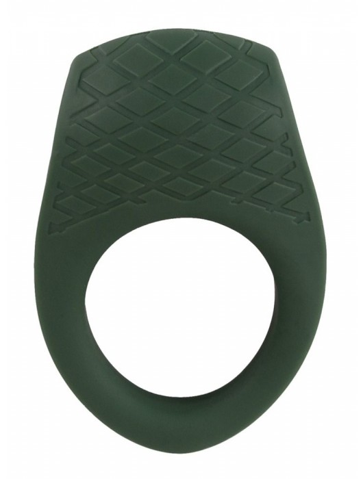 Зеленое эрекционное виброкольцо Luxurious Vibro Cock Ring - Orion - в Мытищах купить с доставкой