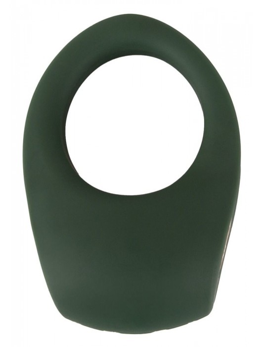 Зеленое эрекционное виброкольцо Luxurious Vibro Cock Ring - Orion - в Мытищах купить с доставкой