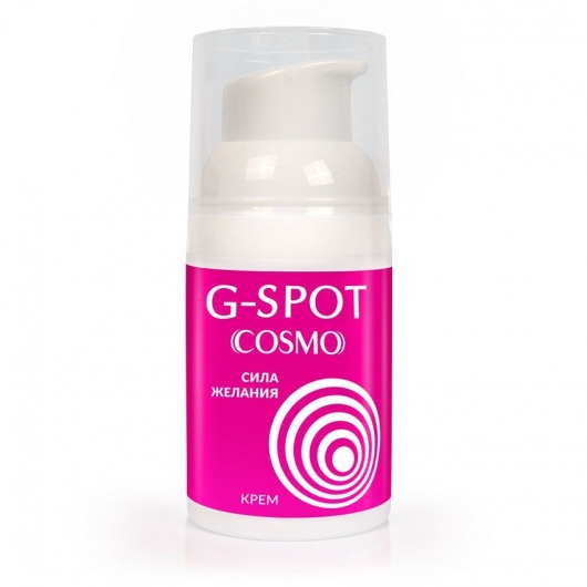 Стимулирующий интимный крем для женщин Cosmo G-spot - 28 гр. - Биоритм - купить с доставкой в Мытищах