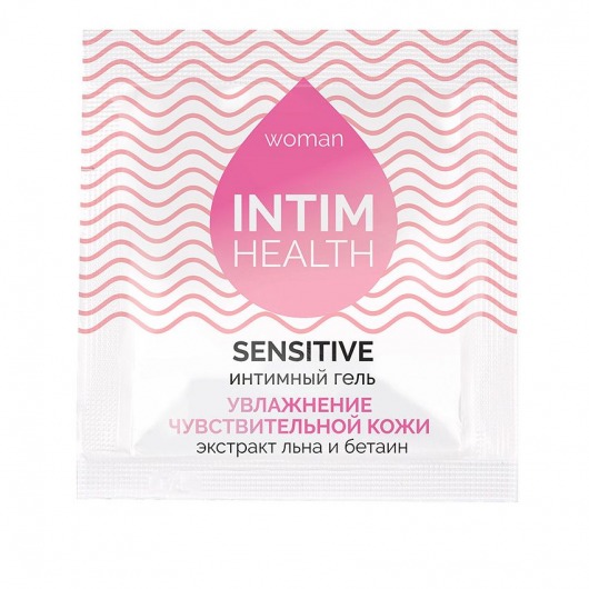 Саше интимного геля на водной основе Intim Health Sensitive - 3 гр. - Биоритм - купить с доставкой в Мытищах
