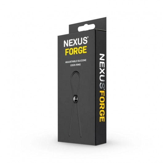 Черное эрекционное лассо Nexus Forge Single - Nexus Range - в Мытищах купить с доставкой
