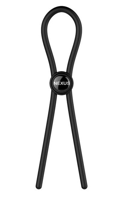 Черное эрекционное лассо Nexus Forge Single - Nexus Range - в Мытищах купить с доставкой
