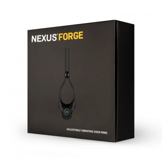 Черное эрекционное лассо с вибрацией Nexus Forge - Nexus Range - в Мытищах купить с доставкой