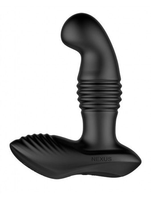 Черный массажер простаты Nexus Thrust с возвратно-поступательными движениями - 13,8 см. - Nexus Range - в Мытищах купить с доставкой