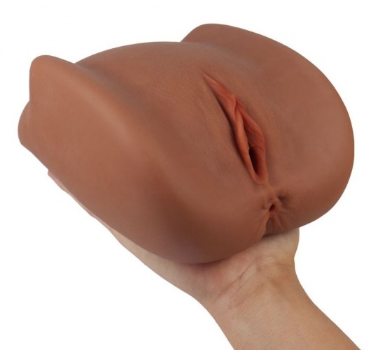 Мастурбатор Black Beauty - вагина и анус - S-HANDE - в Мытищах купить с доставкой