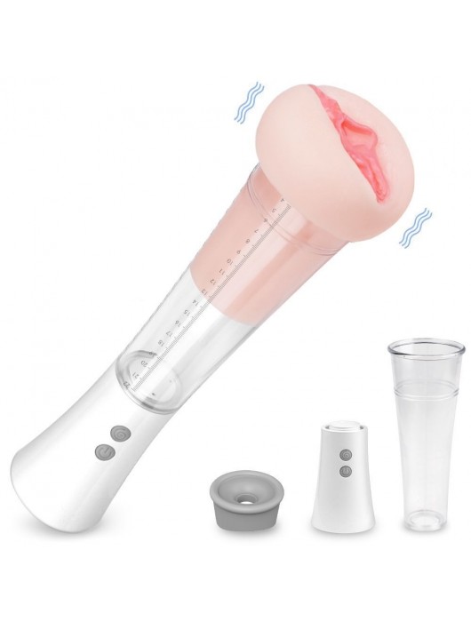 Автоматическая вакуумная помпа с реалистичной мягкой вставкой Max Kit - S-HANDE - в Мытищах купить с доставкой