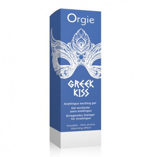 Возбуждающий гель Orgie Greek Kiss для анилингуса - 50 мл. - ORGIE - купить с доставкой в Мытищах