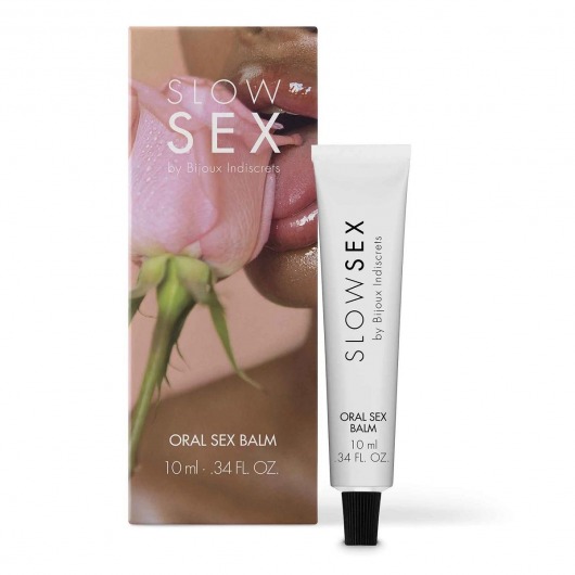 Бальзам для орального секса Slow Sex Oral Sex Balm - 10 мл. - Bijoux Indiscrets - купить с доставкой в Мытищах