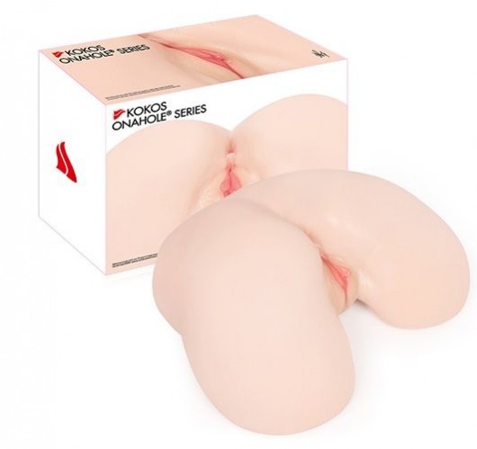 Мастурбатор-полуторс с двойным слоем материала Maria Onahole Real Vagina - KOKOS - в Мытищах купить с доставкой