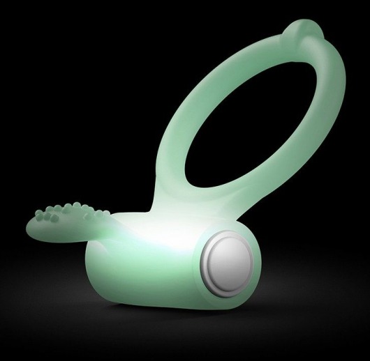 Светящееся в темноте эрекционное виброкольцо Power Clit - Dorcel - в Мытищах купить с доставкой