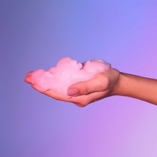 Массажная хрустящая пенка Tickle My Body Cotton Candy с ароматом сладкой ваты - 150 мл. - Love to Love - купить с доставкой в Мытищах