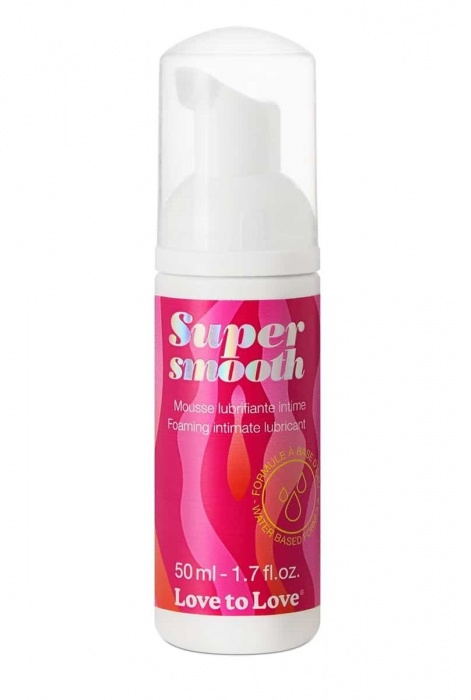 Лубрикант нежнейшая пенка Super Smooth Foaming Intime Lubricant - 50 мл. - Love to Love - купить с доставкой в Мытищах