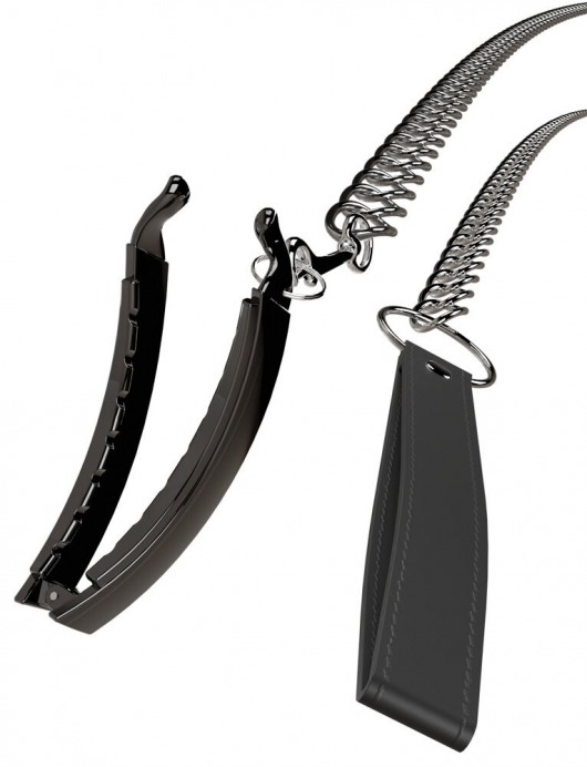 Зажим для половых губ с поводком Pussy Clamp With A Leash - Orion - купить с доставкой в Мытищах