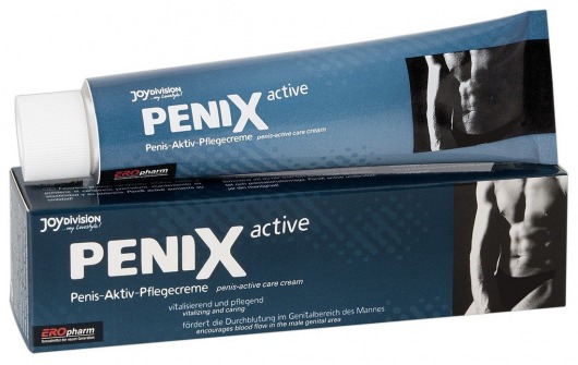 Возбуждающий крем для мужчин PeniX active - 75 мл. - Joy Division - купить с доставкой в Мытищах