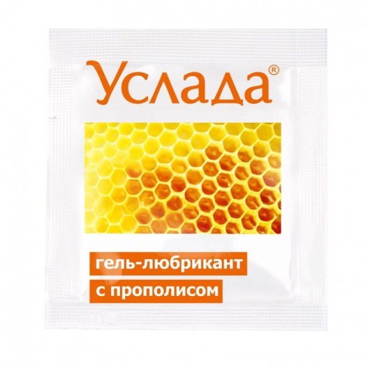 Гель-лубрикант «Услада с прополисом» - 3 гр. - Биоритм - купить с доставкой в Мытищах