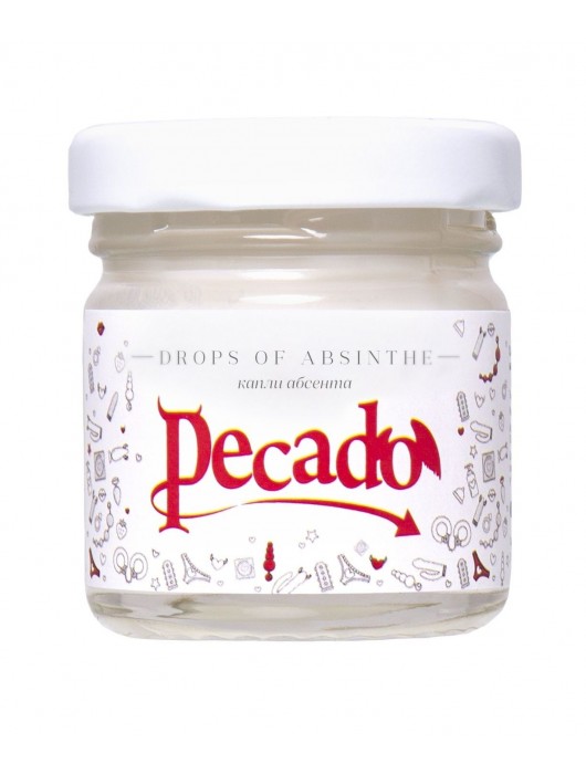 Массажная свеча Drops Of Absinthe - 35 мл. - Pecado - купить с доставкой в Мытищах