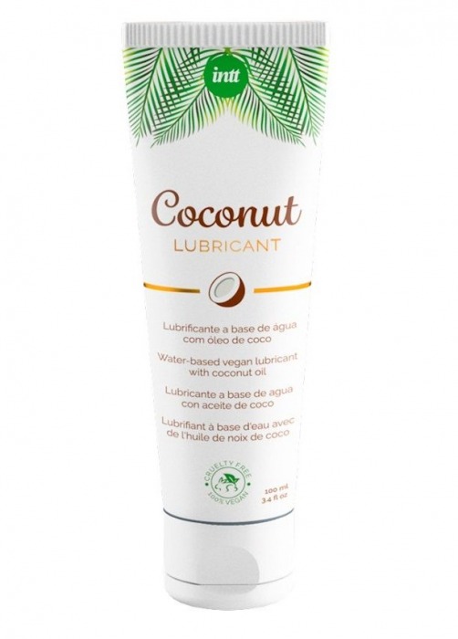Веганская смазка на водной основе Coconut Lubricant - 100 мл. - INTT - купить с доставкой в Мытищах