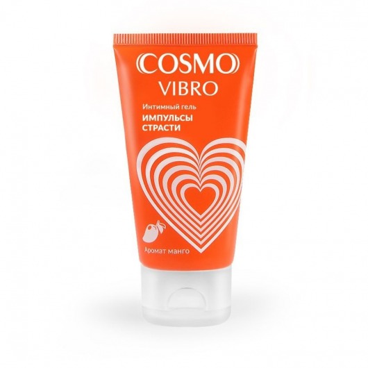 Возбуждающий интимный гель Cosmo Vibro с ароматом манго - 50 гр. - Биоритм - купить с доставкой в Мытищах