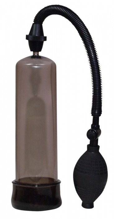 Вакуумная помпа черного цвета - 20 см. - Orion - в Мытищах купить с доставкой