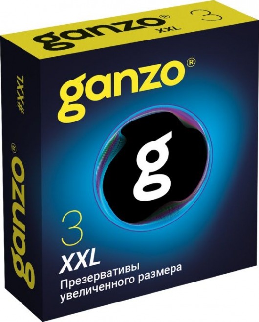 Презервативы увеличенного размера Ganzo XXL - 3 шт. - Ganzo - купить с доставкой в Мытищах