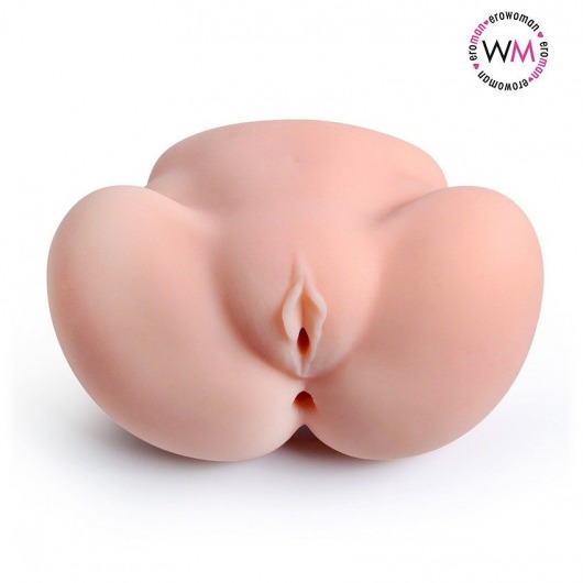 Реалистичный мастурбатор с двумя функциональными отверстиями - Erowoman-Eroman - в Мытищах купить с доставкой