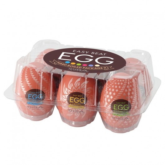 Набор из 6 мастурбаторов-яиц Tenga Egg Variety Pack V - Tenga - в Мытищах купить с доставкой