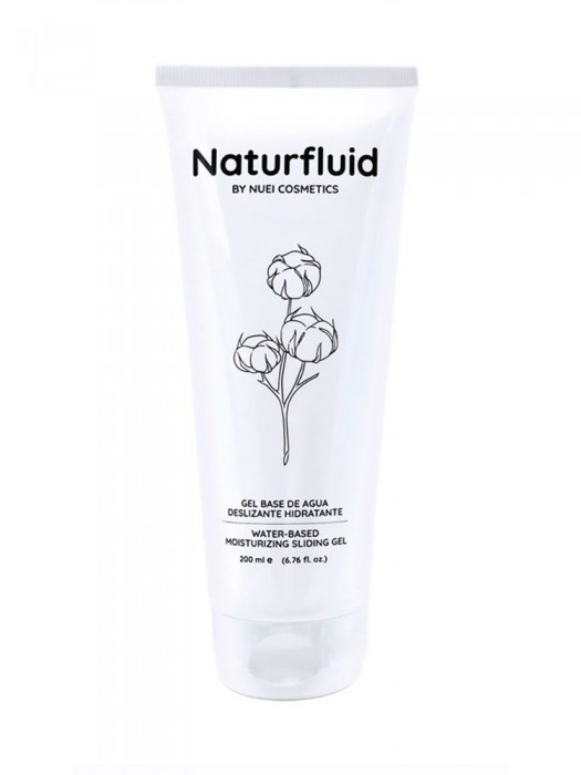 Экстраскользкий лубрикант на водной основе Nuei Naturfluid - 200 мл. - Nuei cosmetics - купить с доставкой в Мытищах
