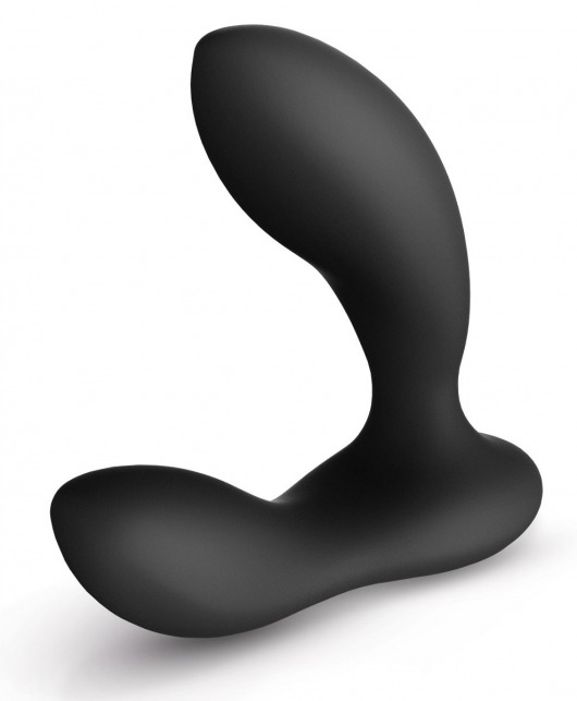 Чёрный перезаряжаемый стимулятор простаты Bruno Black - Lelo - в Мытищах купить с доставкой