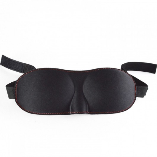 Черная маска на липучке «Комфорт» - Sitabella - купить с доставкой в Мытищах