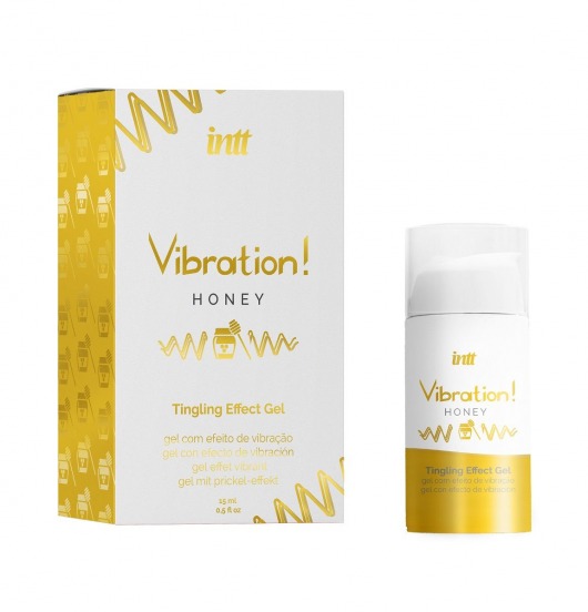 Жидкий вибратор Vibration Honey - 15 мл. - INTT - купить с доставкой в Мытищах