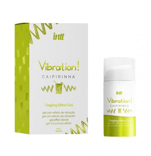 Жидкий вибратор Vibration Caipirinha - 15 мл. - INTT - купить с доставкой в Мытищах