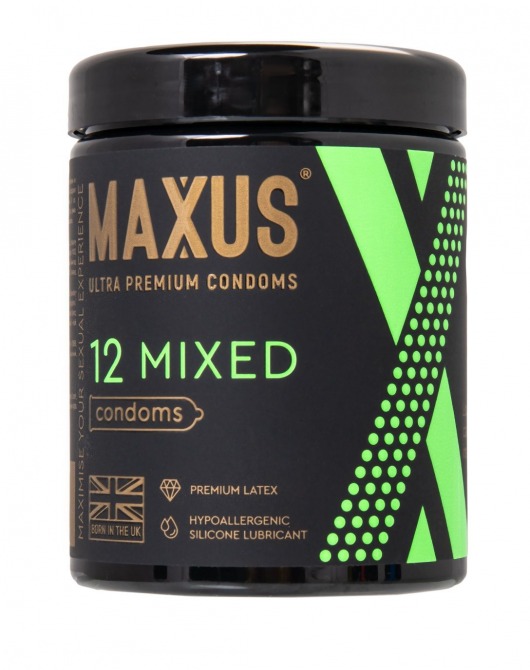 Презервативы MAXUS Mixed - 12 шт. - Maxus - купить с доставкой в Мытищах