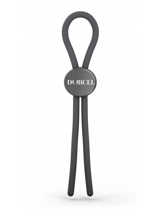 Серое эрекционное лассо на пенис Mr Dorcel - Dorcel - в Мытищах купить с доставкой