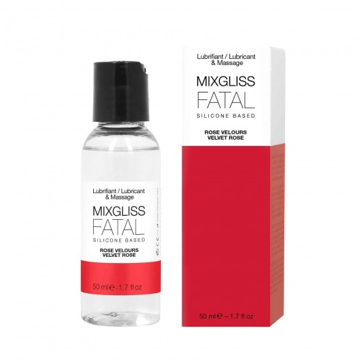 Силиконовый флюид с ароматом розы Mixgliss Fatal Velvet Rose - 50 мл. - Mixgliss - купить с доставкой в Мытищах