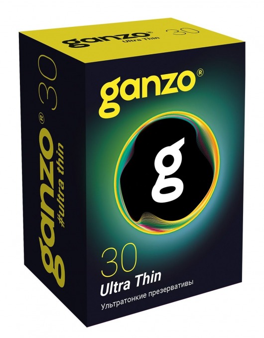 Супертонкие презервативы Ganzo Ultra thin - 30 шт. - Ganzo - купить с доставкой в Мытищах