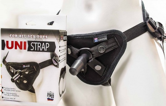 Универсальные трусики Harness UNI strap - LOVETOY (А-Полимер) - купить с доставкой в Мытищах
