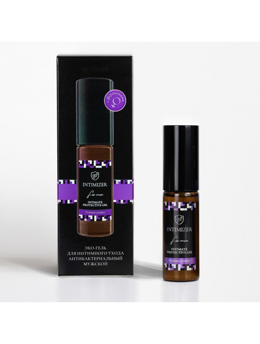 Мужской антибактериальный эко-гель для интимного ухода Intimizer - 20 мл. - Intimizer - купить с доставкой в Мытищах