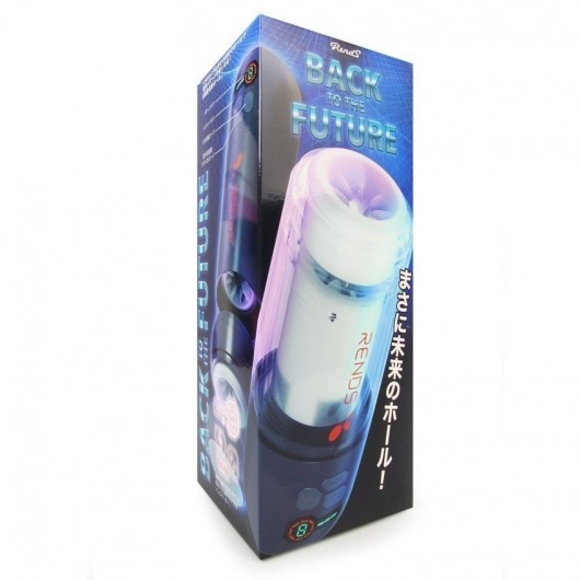 Черный вибромастурбатор Back To The Future - Rends - в Мытищах купить с доставкой