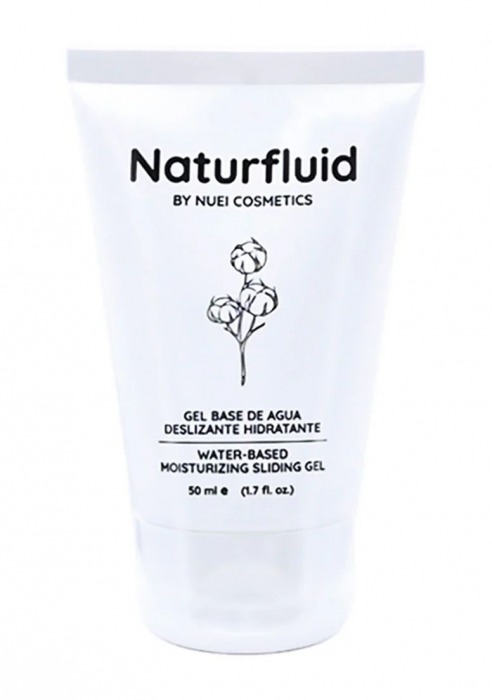 Экстраскользкий лубрикант на водной основе Nuei Naturfluid - 50 мл. - Nuei cosmetics - купить с доставкой в Мытищах
