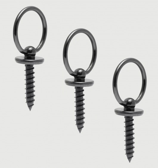 Набор из 3 колец Strap-On-Me Dildo Ring - Strap-on-me - купить с доставкой в Мытищах